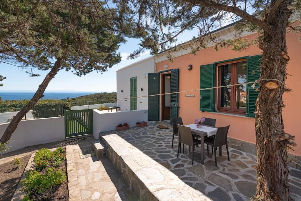 La Lampara - Casa Panoramica 4 Km Dalla Pelosa Стинтино Экстерьер фото